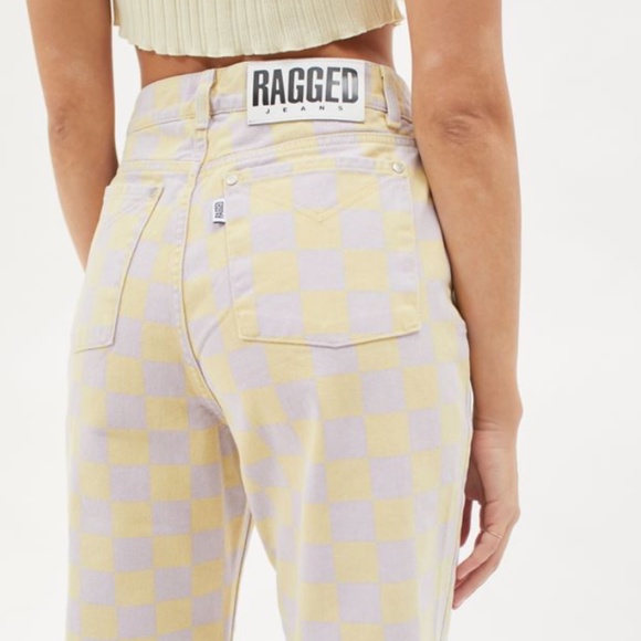 The ragged priest checkerboard denim - Picture 2 of 7